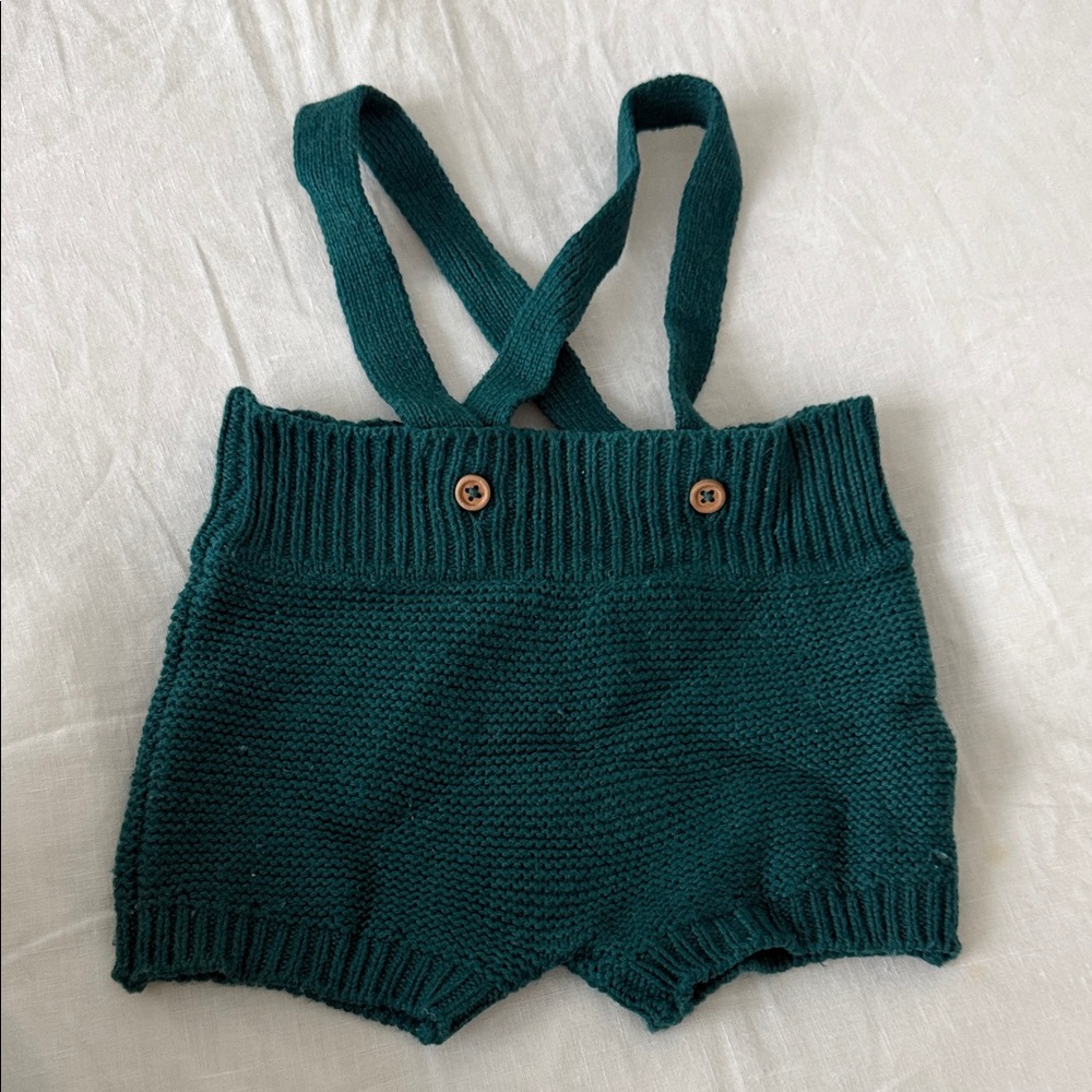 Teal Knit Kids Matching Set